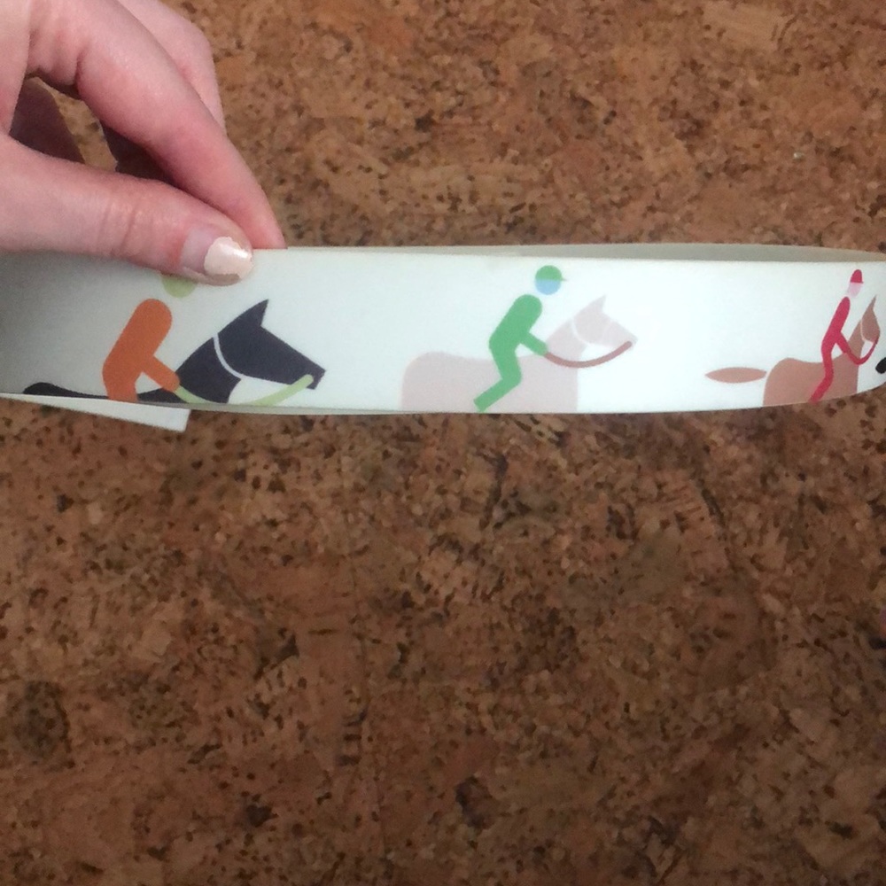 Horse rider print C4 belt